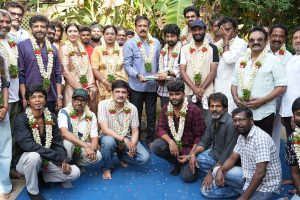கேப்டன் சினி கிரியேஷன்ஸ் சார்பில் எல்கே சுதீஷ் எம் பி தயாரிப்பில்  ஒன்பதாவது படமான வாணவேடிக்கை திரைப்படத்தின் படப்பிடிப்பு இன்று பூஜையுடன்  இனிதே துவங்கியது…