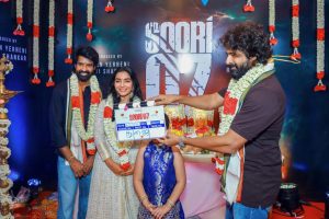 நடிகர் சூரியின் புதிய திரைப்படத்தை கிளாப் அடித்து தொடங்கி வைத்த நடிகர் சிவகார்த்திகேயன்!